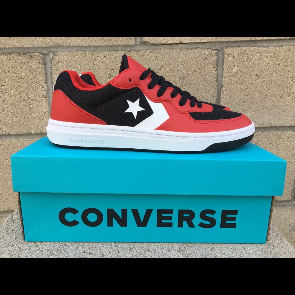 Converse Low Top Rival Ox Red Comfort Cushion